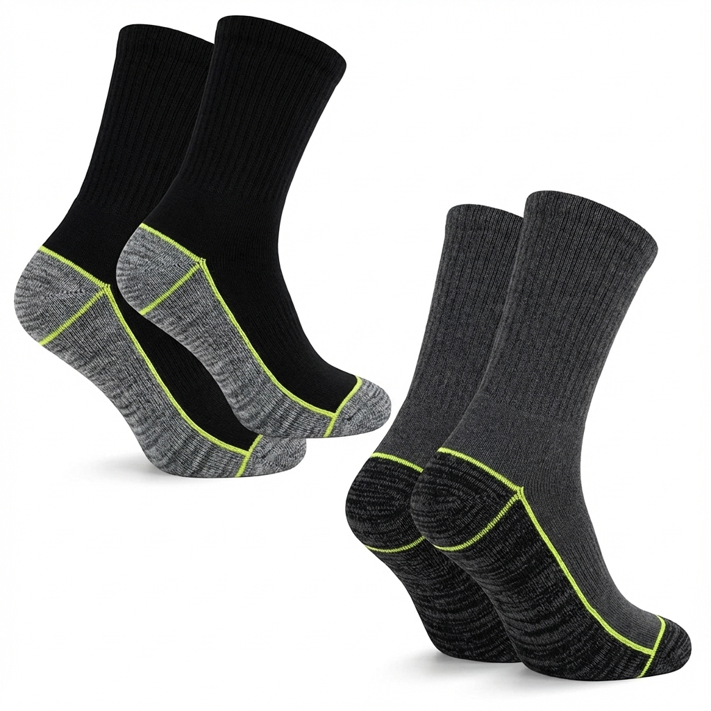 חבילת גרביים ארוכות לעבודה ( 2 זוגות )